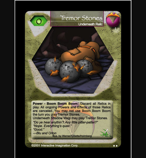 Tremor Stones